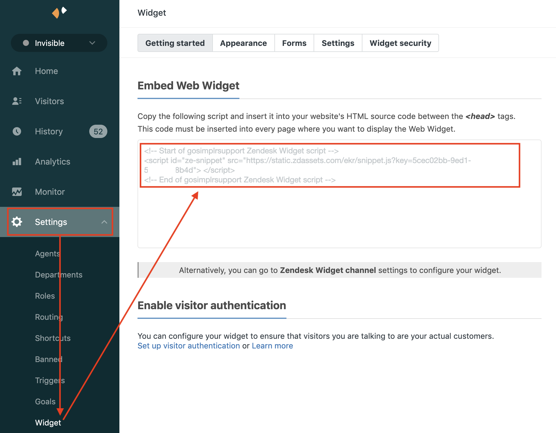 How to Display the Zendesk Chat Widget Only on Specified Pages
